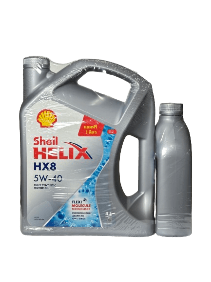 น้ำมันเครื่อง เฮลิกส์ เบนซินพลัส 5W40 HX8