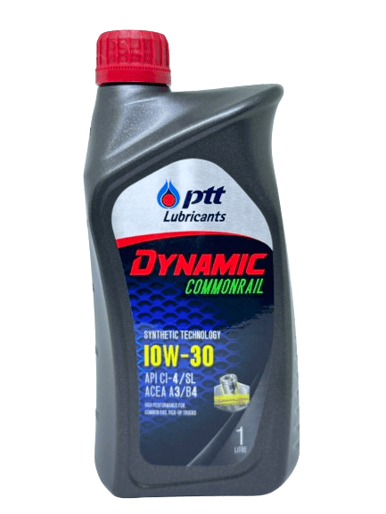 น้ำมันเครื่อง PTT คอมมอนเรล 1L. 10W30
