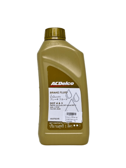 น้ำมันเบรค ACDelco Dot 3 & 4 1L.